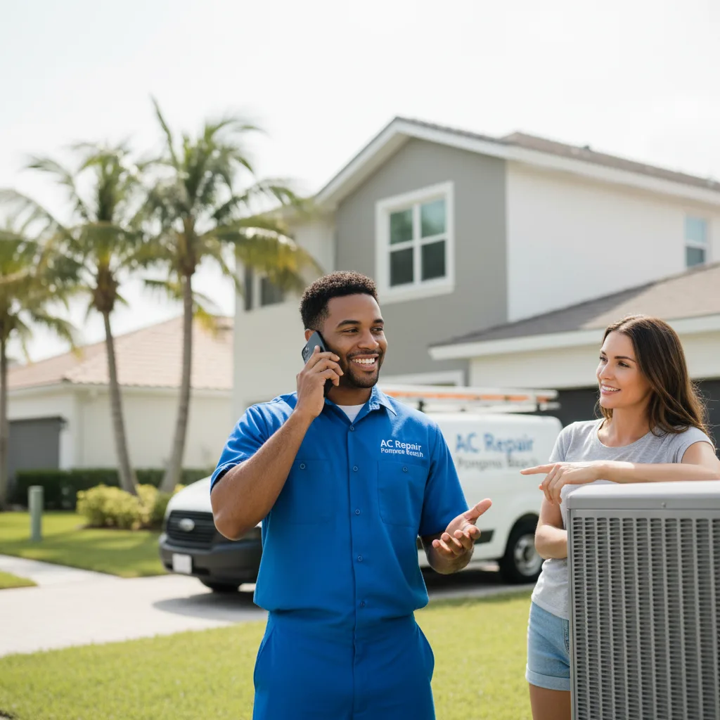 AC Repair Pompano Beach customer support in Vallonia